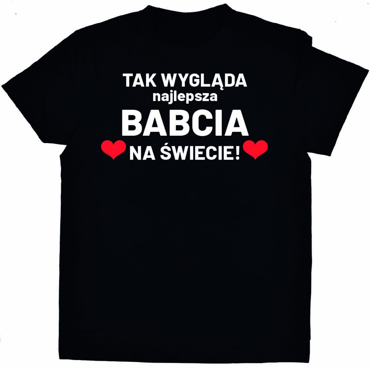 tak wygląda najlepsza babcia na świecie z serduszkami