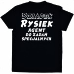 Koszulka DZIADEK - AGENT DO ZADAŃ SPECJALNYCH