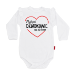 Body dziecięce z falbanką NAJLEPSI DZIADKOWIE NA ŚWIECIE