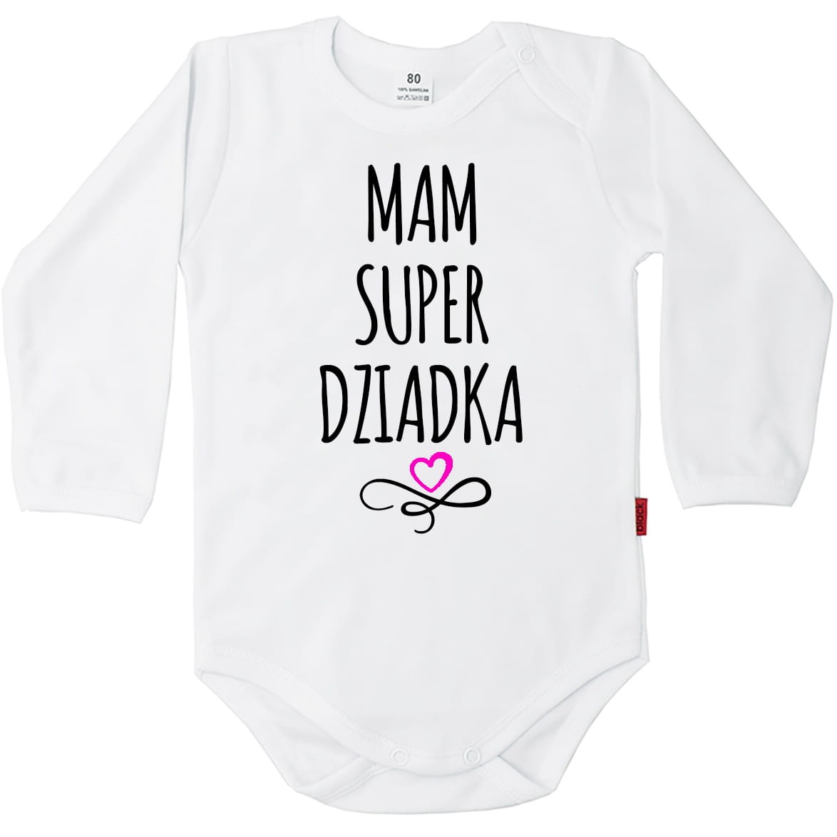 Mam super dziadka z różowym serduszkiem