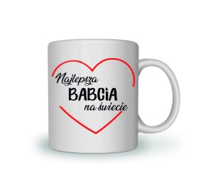 Kubek Najlepsza Babcia na świecie