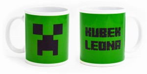 Kubek CREEPER z dowolnym imieniem w stylu PIXEL, TNT