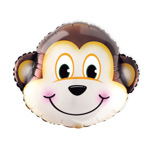 Balon foliowy małpa ZOO 63cm x 56cm