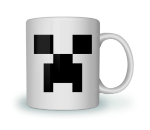 Kubek Creeper Piksel tnt