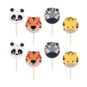 Toppery Zwierzątka 8 szt ZOO