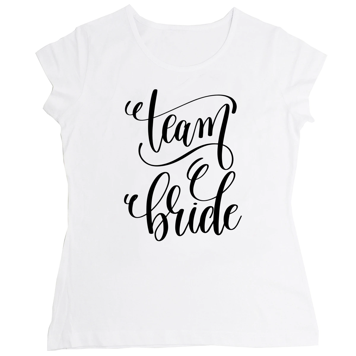 koszulka team bride biała