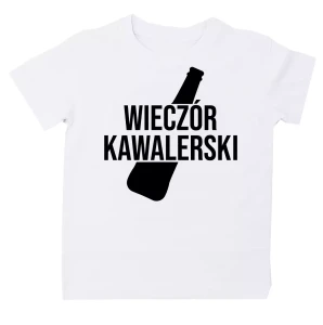 Koszulka wieczór kawalerski z butelką