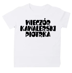Koszulka wieczór kawalerski z imieniem