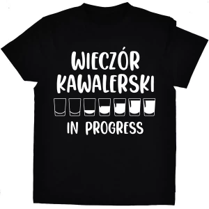 Koszulka wieczór kawalerski in progress