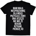 koszulka mam małą niespodziankę dla mojej przyszłej żony