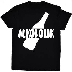 Koszulka ALKOHOLIK Z FLASZKĄ
