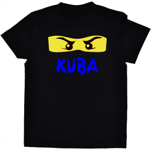 Koszulka z imieniem - NIEBIESKI NINJA