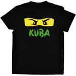 Koszulka z imieniem - ZIELONY NINJA