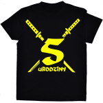 Koszulka 5 urodziny NINJA - z mieczami
