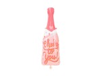 Balon foliowy Butelka, 38x97 cm, mix
