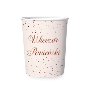 Kubek różowy Wieczór Panieński 6szt