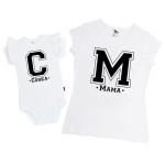 Zestaw mama i córka - M jak MAMA, C jak CÓRKA