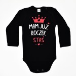 Body mam już roczek biało-czerwone