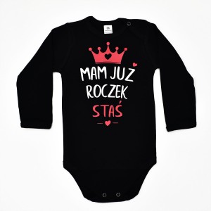 Body mam już roczek biało-czerwone