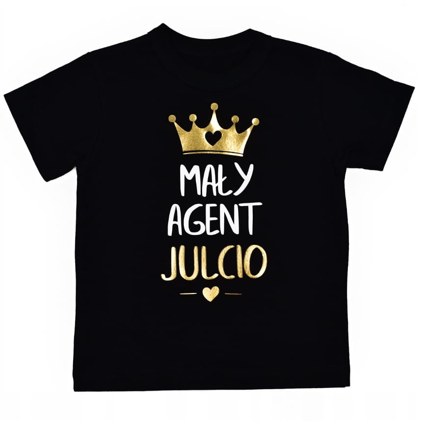 koszulka mały agent