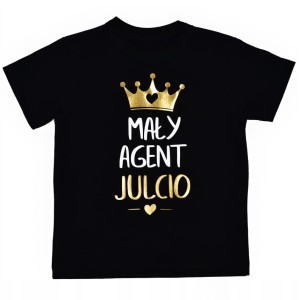 Koszulka Mały Agent + imię