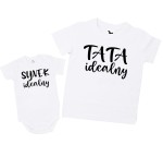Zestaw dla taty i syna Tata idealny, syn idealny