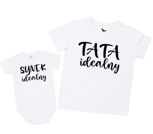 Zestaw dla taty i syna Tata idealny, syn idealny