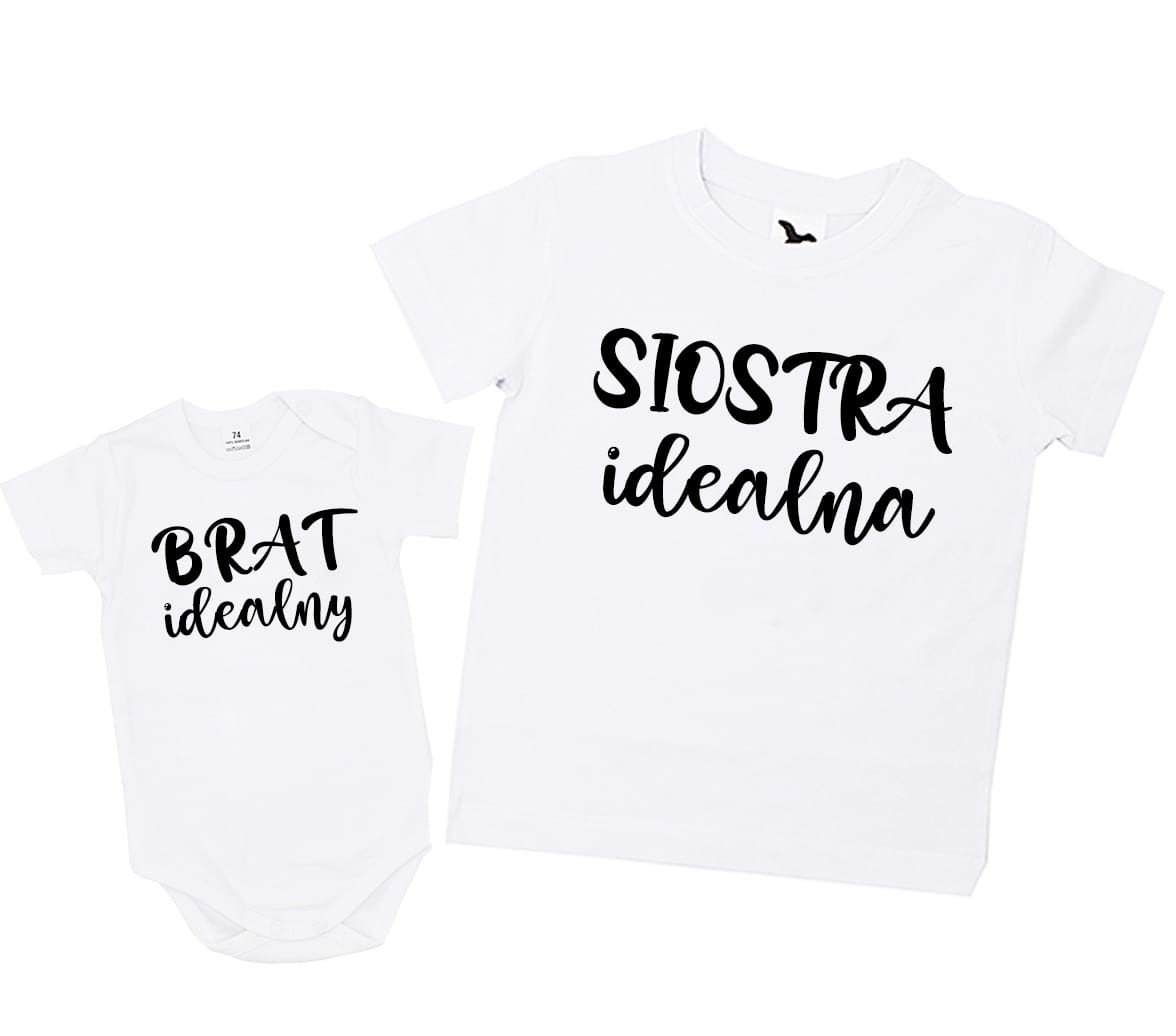 zestaw brat idealny siostra idealna
