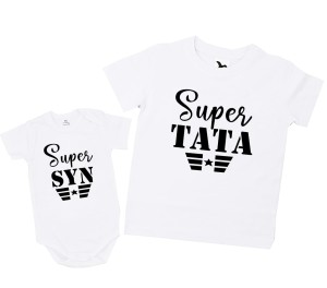 Zestaw dla taty i syna, Super tata, super syn navy