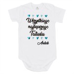 Wszystkiego Najlepszego Tatusiu - body z imieniem syna