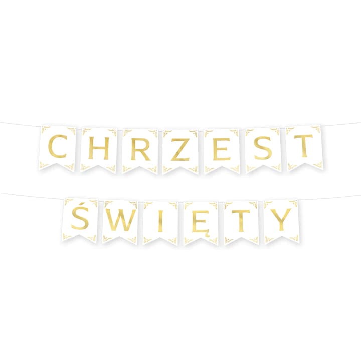 Banner Chrzest Święty 160 cm