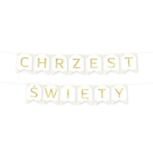 Banner Chrzest Święty 160 cm