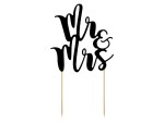 Topper na tort Mr&Mrs, 25,5cm