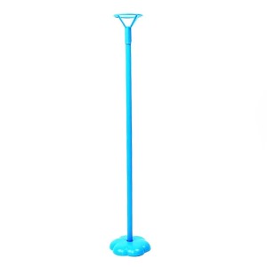 Stojak na jeden balon niebieski 2szt