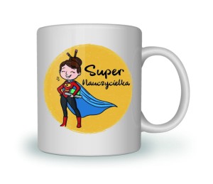 Kubek super nauczycielka
