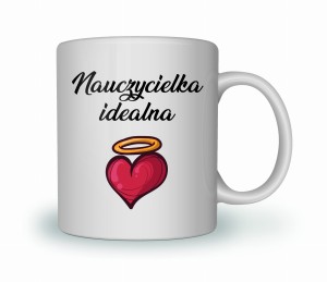 Kubek nauczycielka idealna