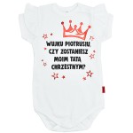 Body dziecięce wujku czy zostaniesz moim tatą chrzestnym?
