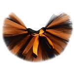 Spódniczka TUTU  na Halloween - czarny i pomarańczowy