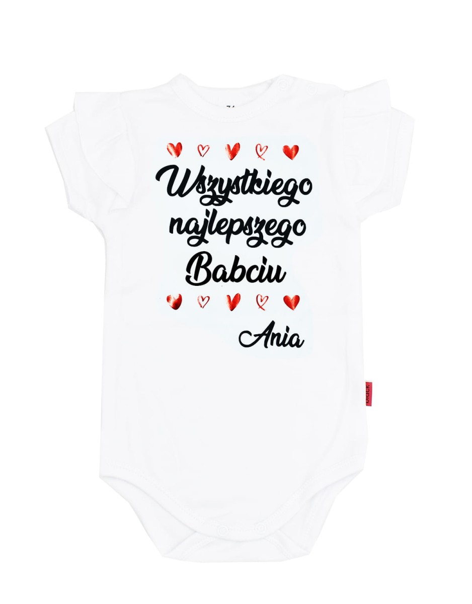 Wszystkiego najlepszego babciu - body dziecięce