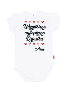 Wszystkiego najlepszego dziadku - body z imieniem