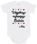 Wszystkiego najlepszego Babciu body z imieniem