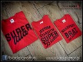 zestaw super koszulek super tata super brat czarna koszulka jestem starszym super bratem