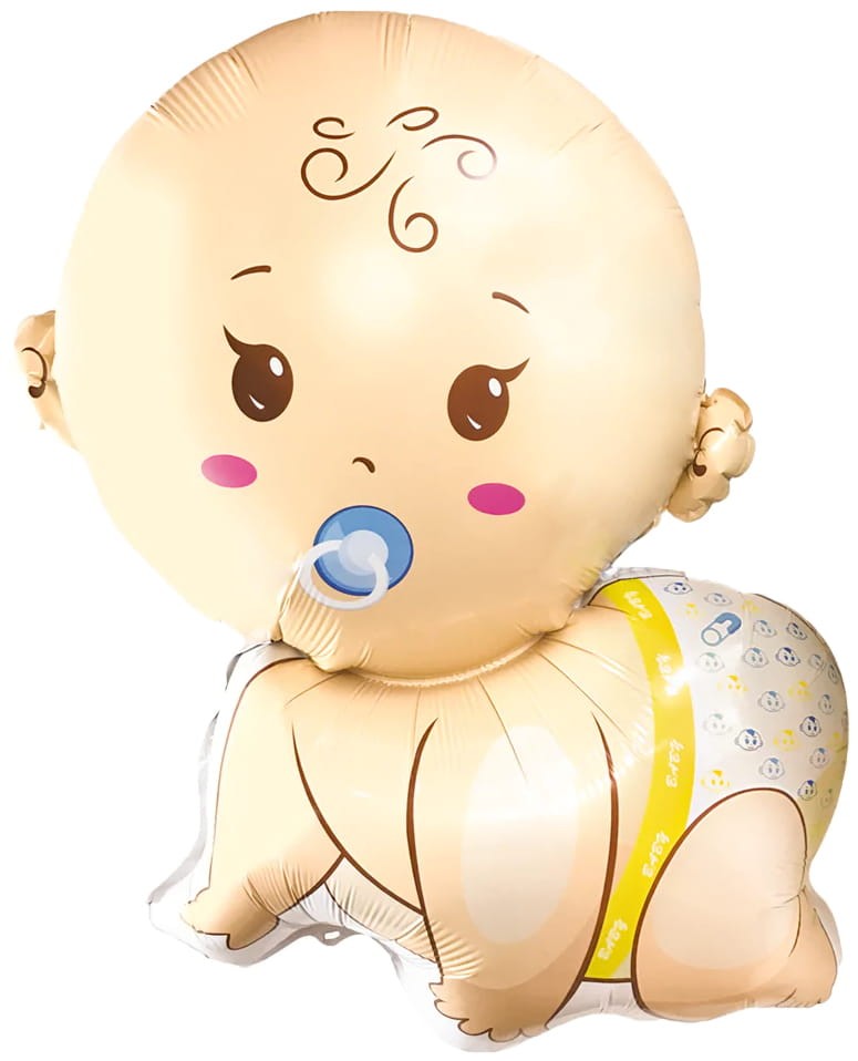 Balon foliowy Bobas chłopiec 65x77cm