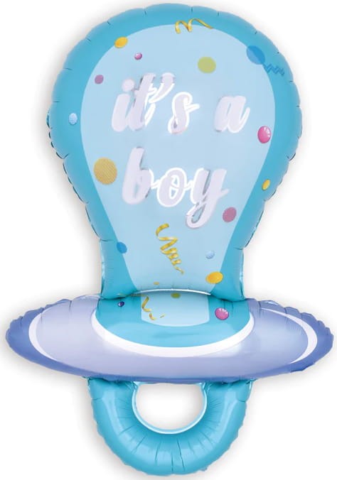 Balon foliowy Smoczek It's a boy 58x97cm