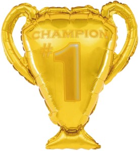Balon foliowy Puchar złoty 61x65cm