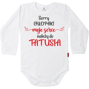 Body dziecięce Sorry Chłopaki, Walentynki