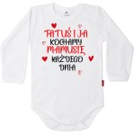 Body dziecięce Kochamy Mamusię Walentynki