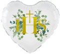 Balon foliowy serce IHS Eukaliptus 45cm