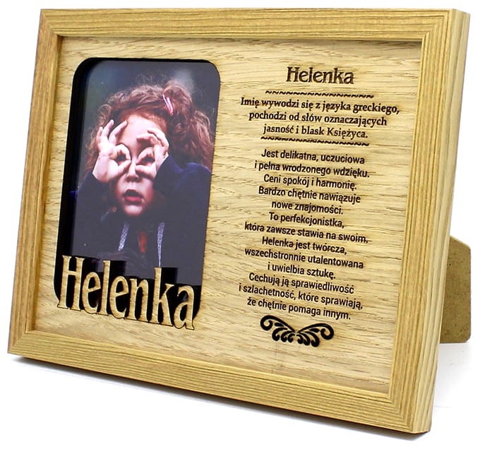 Ramka na zdjęcia z imieniem Helenka
