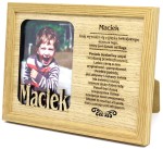 Ramka na zdjęcie z imieniem Maciek